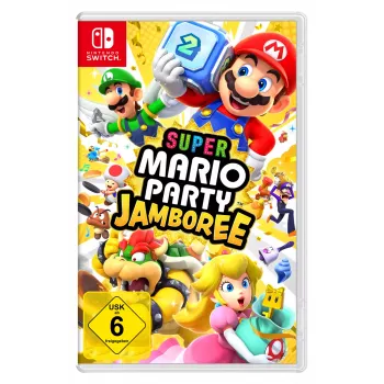 Nintendo Super Mario Party Jamboree, Nintendo Switch, režim pre viacerých hráčov, E (pre všetkých), fyzický nosič