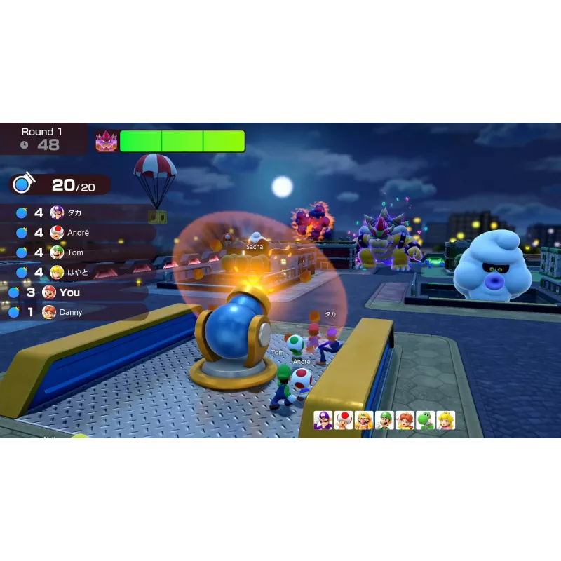Nintendo Super Mario Party Jamboree, Nintendo Switch, režim pre viacerých hráčov, E (pre všetkých), fyzický nosič