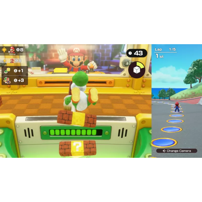 Nintendo Super Mario Party Jamboree, Nintendo Switch, režim pre viacerých hráčov, E (pre všetkých), fyzický nosič