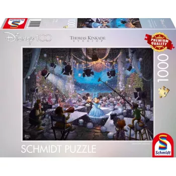 Schmidt Spiele Disney 100th Celebration puzzle 1000 dielov, kreslené