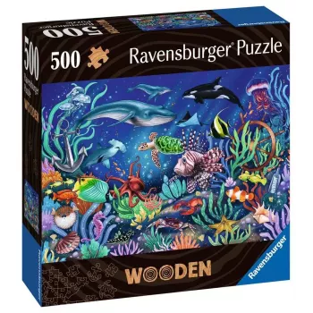 Ravensburger 17515 puzzle 500 dielikov zvieratá pod morom