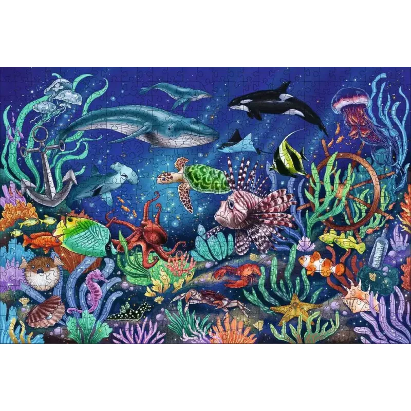 Ravensburger 17515 puzzle 500 dielikov zvieratá pod morom