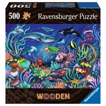 Ravensburger 17515 puzzle 500 dielikov zvieratá pod morom