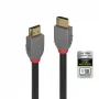 Lindy 0,5 m Ultra-High-Speed HDMI kábel, Anthra Line
