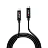 Lindy 5m aktívny USB 3.2 Gen 2 C/C kábel, 5 m, USB C, USB C, USB 3.2 Gen 2 (3.1 Gen 2), 10 Gbit/s, čierna