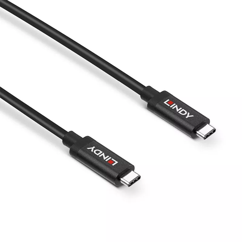Lindy 5m aktívny USB 3.2 Gen 2 C/C kábel, 5 m, USB C, USB C, USB 3.2 Gen 2 (3.1 Gen 2), 10 Gbit/s, čierna