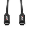 Lindy 5m aktívny USB 3.2 Gen 2 C/C kábel, 5 m, USB C, USB C, USB 3.2 Gen 2 (3.1 Gen 2), 10 Gbit/s, čierna