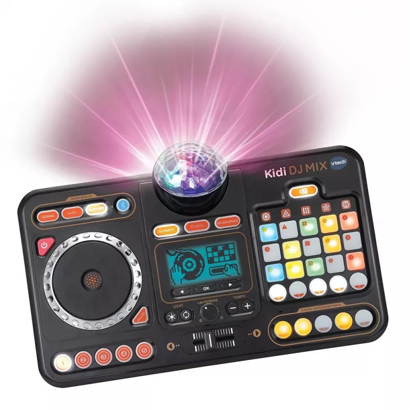 VTech Kidi DJ Mix 80-547304 hudobná hračka, DJ konzola, 6+ rokov, AA, viacfarebná