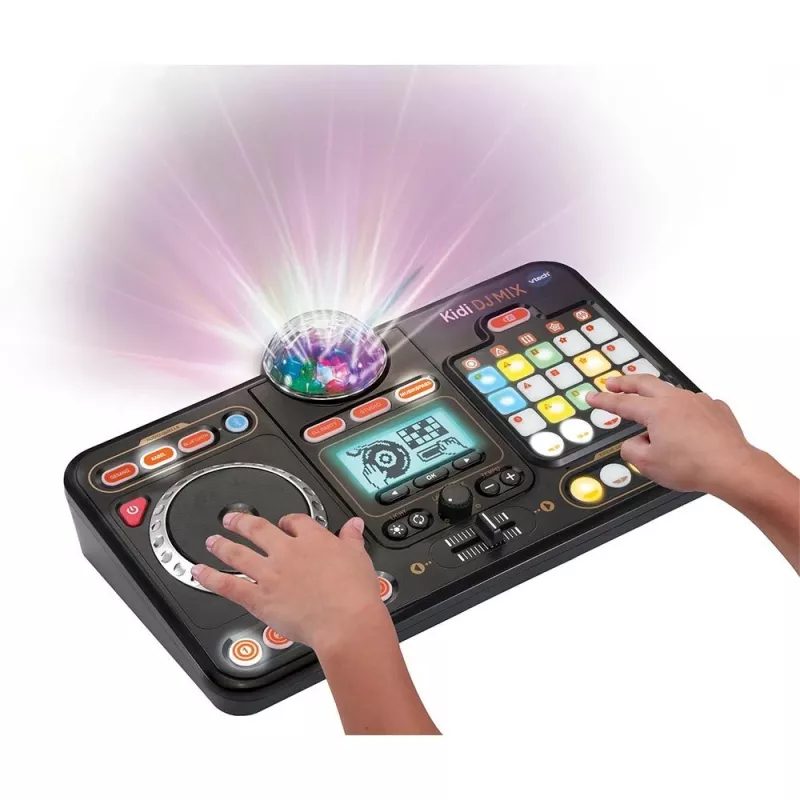 VTech Kidi DJ Mix 80-547304 hudobná hračka, DJ konzola, 6+ rokov, AA, viacfarebná