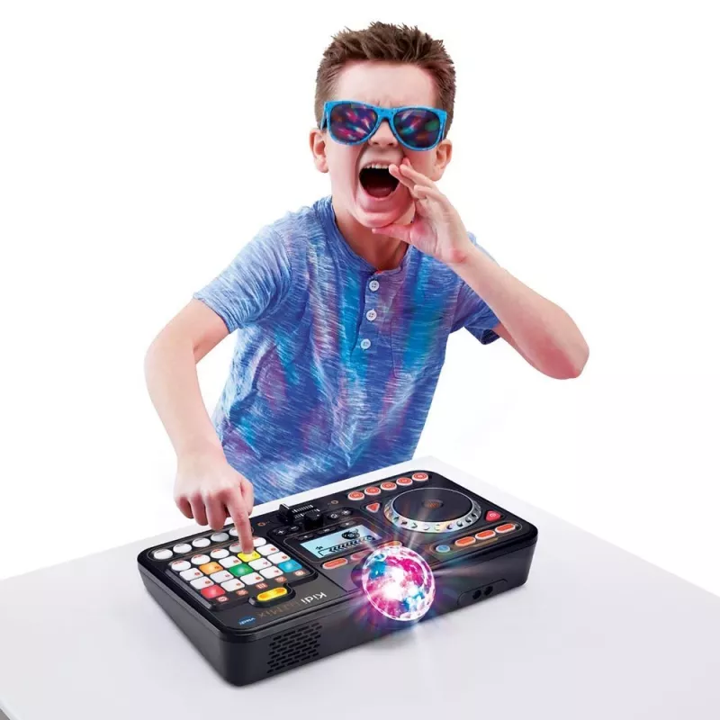 VTech Kidi DJ Mix 80-547304 hudobná hračka, DJ konzola, 6+ rokov, AA, viacfarebná