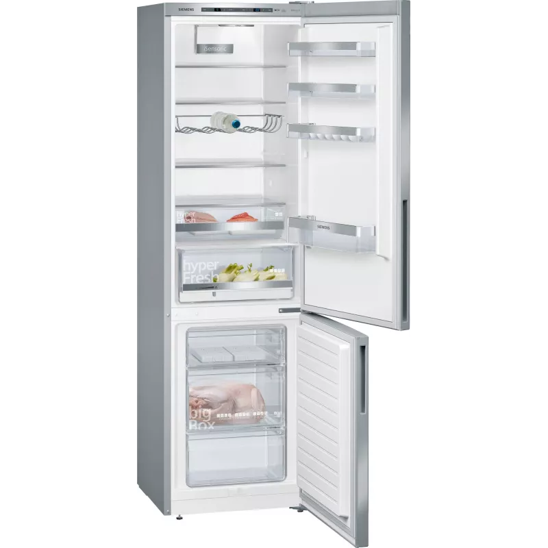 Siemens iQ500 KG39EAICA chladnička s mrazničkou voľne stojaca 343 L strieborná