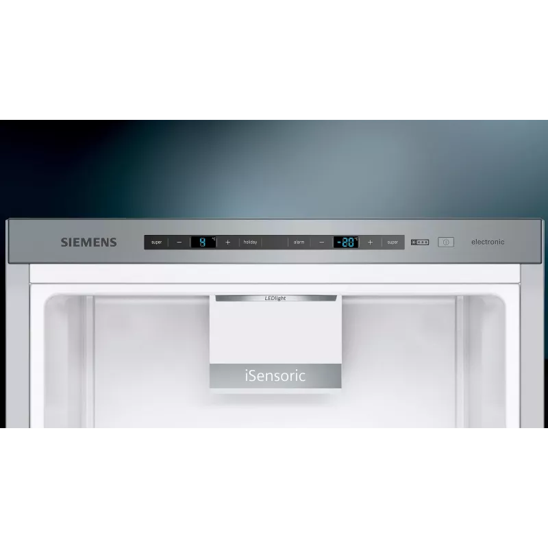Siemens iQ500 KG39EAICA chladnička s mrazničkou voľne stojaca 343 L strieborná