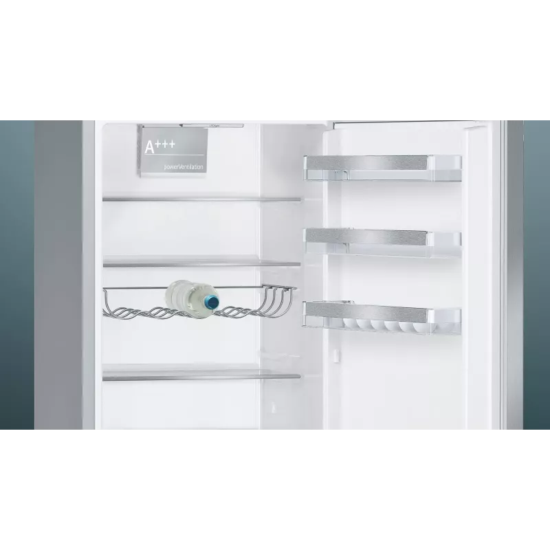 Siemens iQ500 KG39EAICA chladnička s mrazničkou voľne stojaca 343 L strieborná