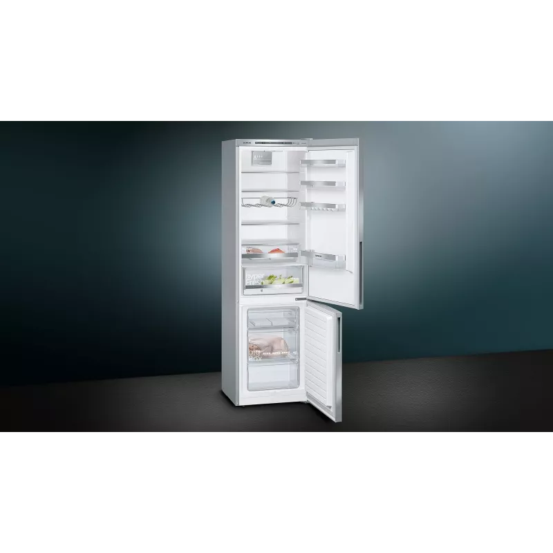 Siemens iQ500 KG39EAICA chladnička s mrazničkou voľne stojaca 343 L strieborná