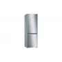 Bosch Serie 2 KGN33NLEB chladnička s mrazničkou, voľne stojaca, 279 l, No Frost, E, nehrdzavejúca oceľ