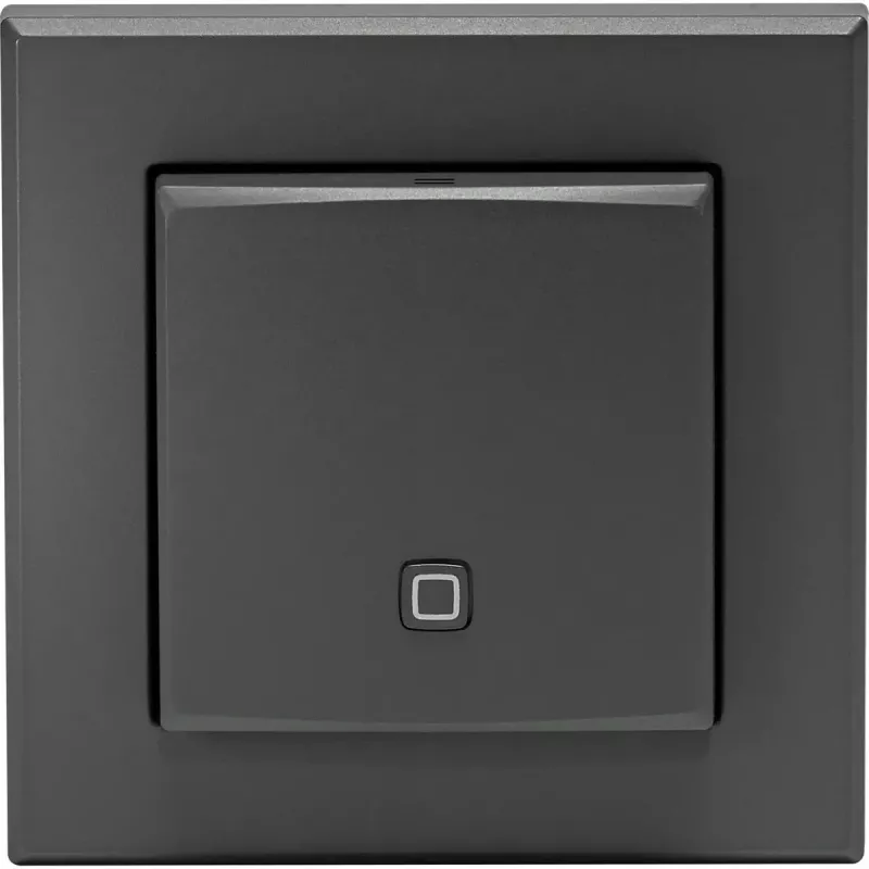 Senzor vnútornej teploty a vlhkosti HomeMatic HmIP‑STH‑A antracit, bezdrôtový smart-home senzor