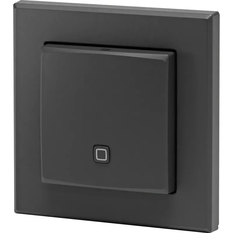 Senzor vnútornej teploty a vlhkosti HomeMatic HmIP‑STH‑A antracit, bezdrôtový smart-home senzor