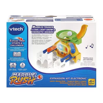 VTech Marble Rush - rozširujúca sada elektronická - lievik, 4 roky, zvuk, AA, plast, viacfarebná