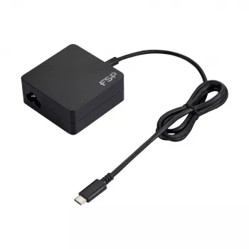 FSP NB C 65 adaptér PD, výstup: 5 V, 9 V, 12 V, 15 V, 20 V, univerzálny, interiér, 100 - 240 V, 50/60 Hz, 65 W, 5 - 20 V