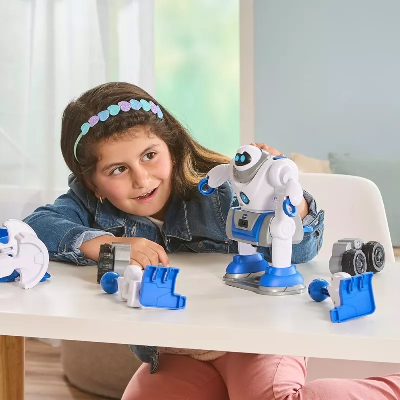 VTech V-Bot, chlapec/dievča, 5 rok(ov), so zvukom VTech V-Bot. Typ batérie: AA. Farba produktu: čierna, modrá, biela