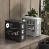Mini Tower PC Aerocool D301A čierna drevo ATX napájací zdroj