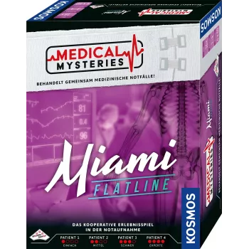 Kosmos Medical Mysteries - Miami Flatline 60 min stolová hra dedukčná