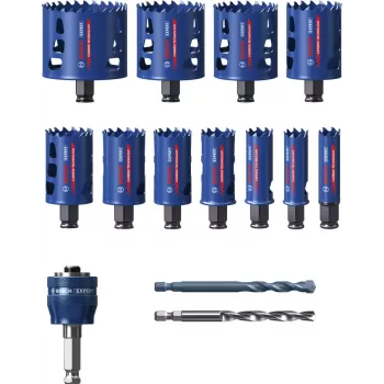 Bosch 2 608 900 447 Expert Tough Material sada vŕtacích korunok, 14 ks, 20–76 mm