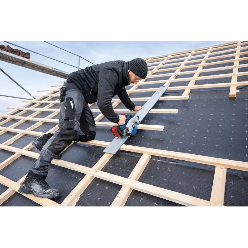Akumulátorová ručná kotúčová píla Bosch GKS 18V-57-2 GX Professional 06016C1000, 18 V, kotúč 165 mm, otvor 20 mm, solo (bez akumulátora a nabíjačky), modrá/čierna