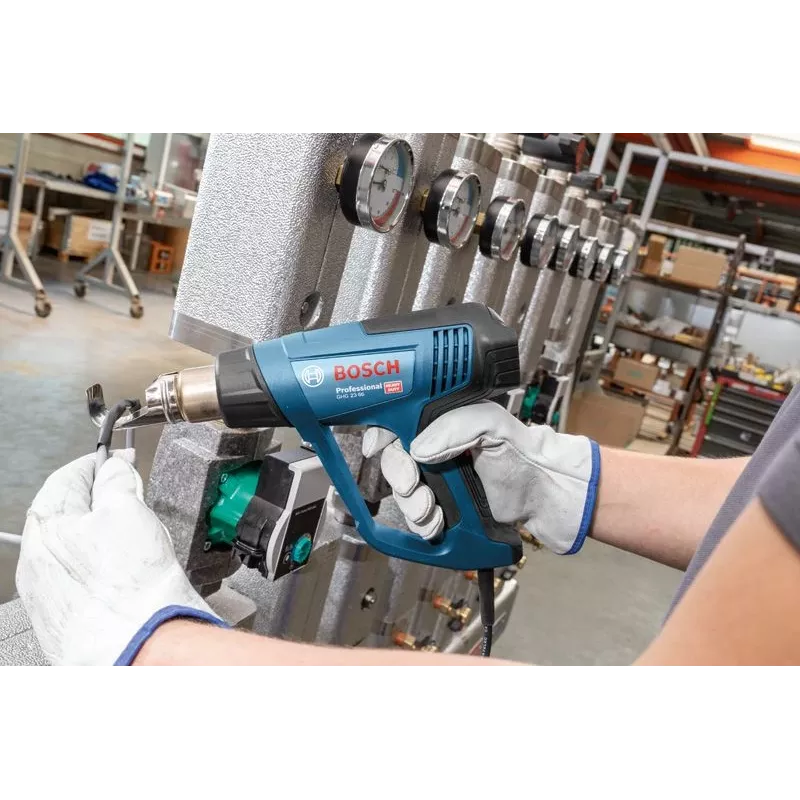 Bosch GHG 23-66 Professional teplovzdušná pištoľ 500 l/min 650 °C 2300 W modrá