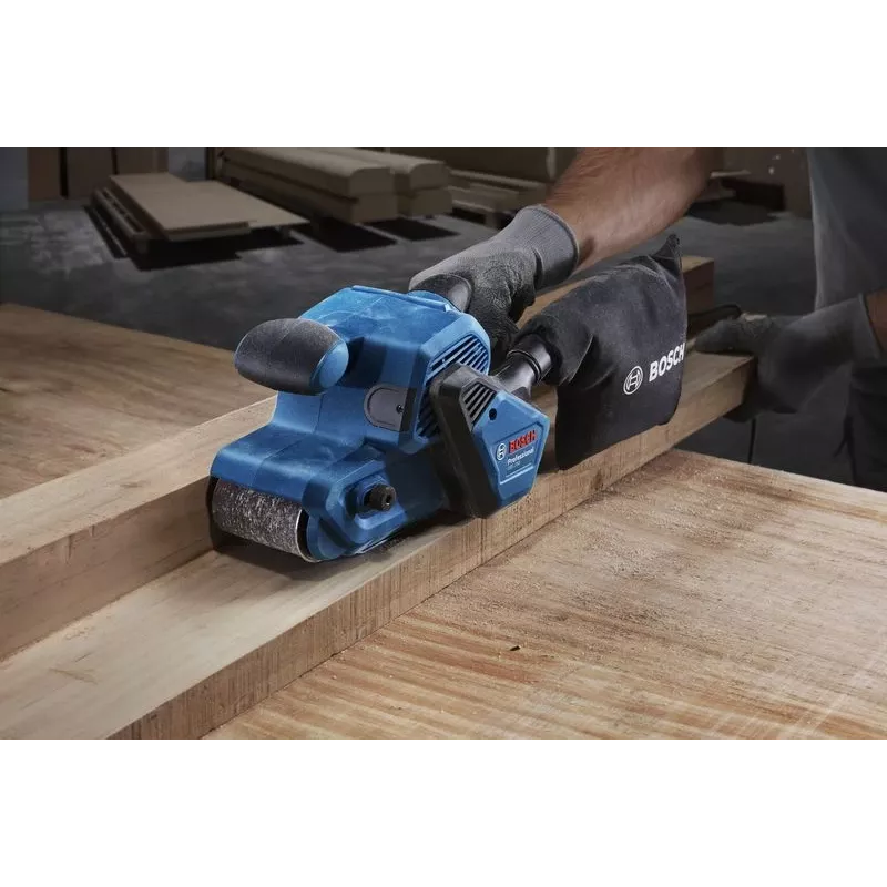 Bosch GBS 750 Professional pásová brúska čierna, modrá 850 W