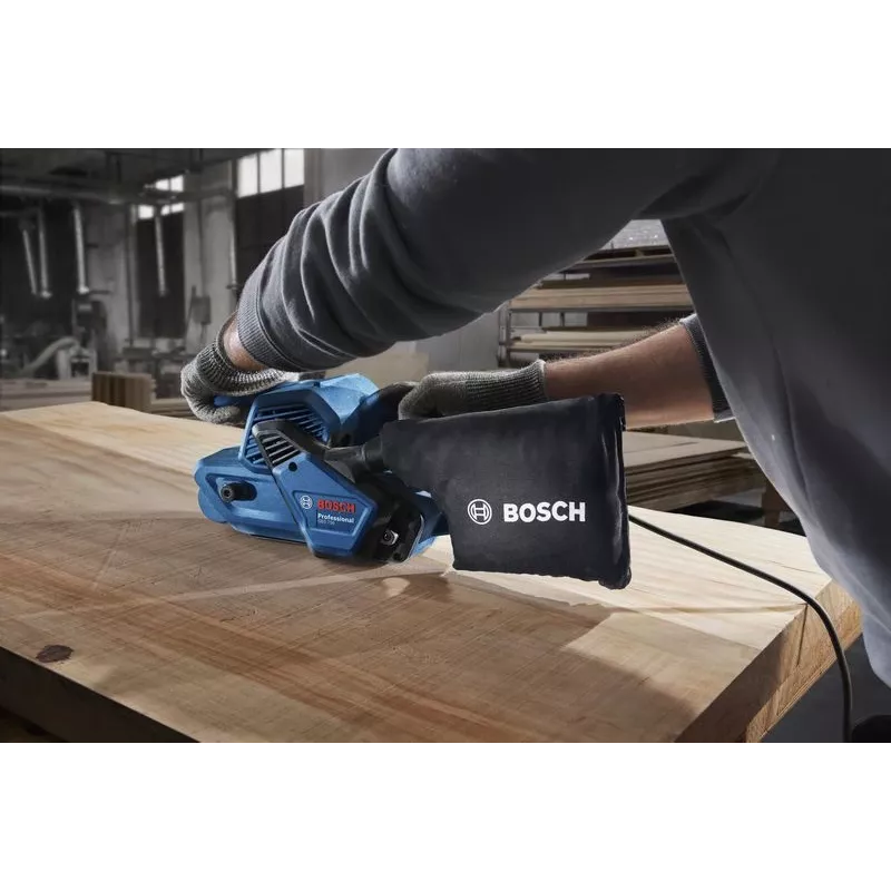 Bosch GBS 750 Professional pásová brúska čierna, modrá 850 W