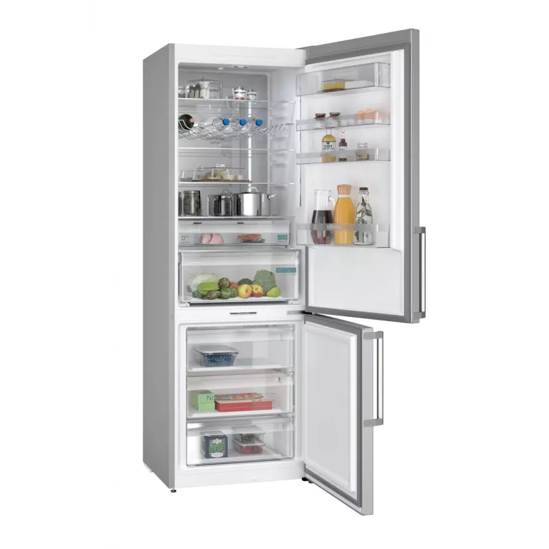 Siemens iQ500 KG49NAICT chladnička s mrazničkou voľne stojaca 440 L nerez