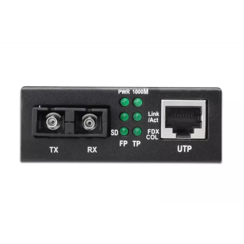 DIGITUS Professional gigabitový mediakonvertor, RJ45 / SC (DN-82121-1)