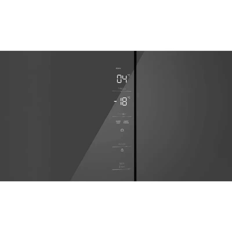 Bosch Serie 4 KMC85LEEA chladnička Side-by-Side voľne stojaca 547 L sivá