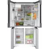 Bosch Serie 6 KFI96APEA chladnička s mrazničkou French Door, 574 l (375 l chladnička + 199 l mraznička), energetická trieda E, Home Connect, kefovaná nehrdzavejúca oceľ