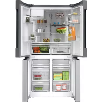 Bosch Serie 6 KFI96APEA chladnička Side-by-Side voľne stojaca 574 L brúsená nerez