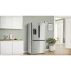 Bosch Serie 6 KFI96APEA chladnička s mrazničkou French Door, 574 l (375 l chladnička + 199 l mraznička), energetická trieda E, Home Connect, kefovaná nehrdzavejúca oceľ
