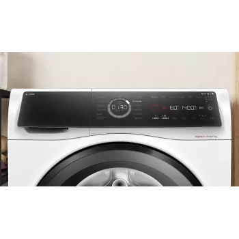 Bosch Serie 8 WNC254A40 práčka so sušičkou voľne stojaca s predným plnením biela