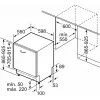 Bosch Serie 4 SBH4ECX28E umývačka riadu, plne integrovaná, 14 súprav, 42 dB