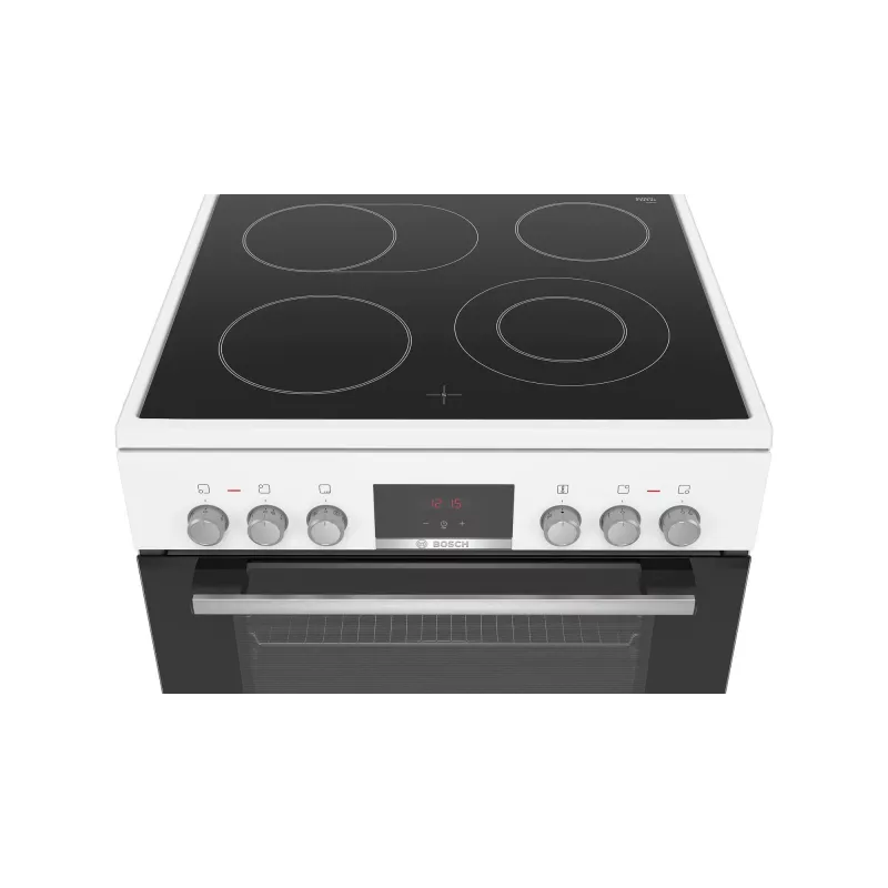 Bosch Serie 4 HKR39C220 voľne stojaca elektrická kuchynská linka s keramickou varnou doskou biela
