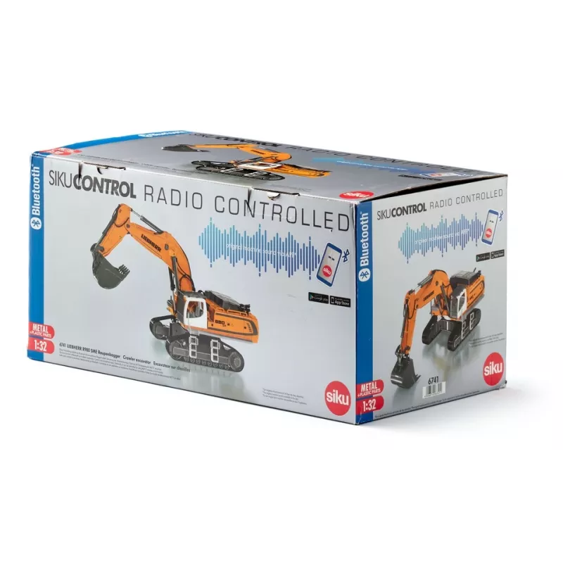 Model bágra Siku 6741 zmontovaný 1:32 na batérie