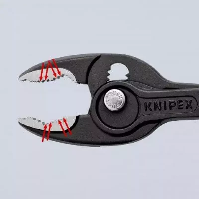 Kliešte na uchopenie Knipex TwinGrip šírka čeľustí 5,1 cm dĺžka 200 mm