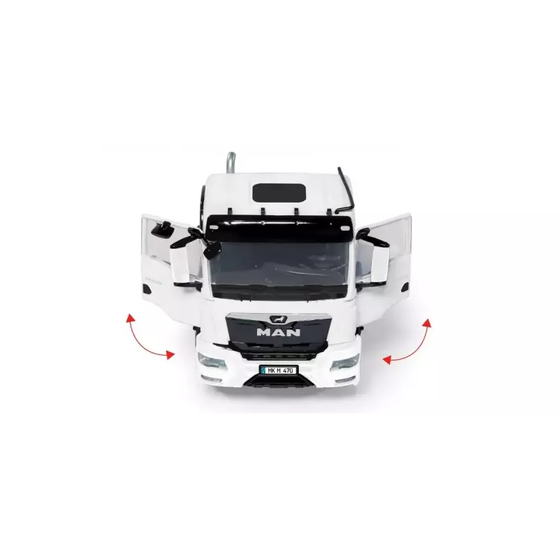 Model nákladného auta/prívesu Wiking 077652 predmontovaný 1:32