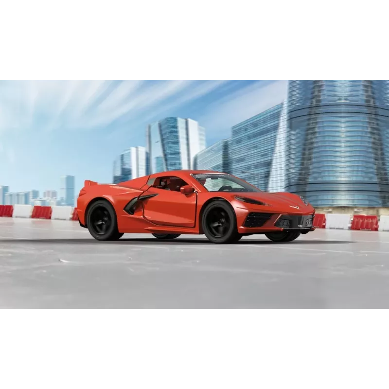 Siku Chevrolet Corvette Stingray model športového auta hotový zmontovaný 1:50