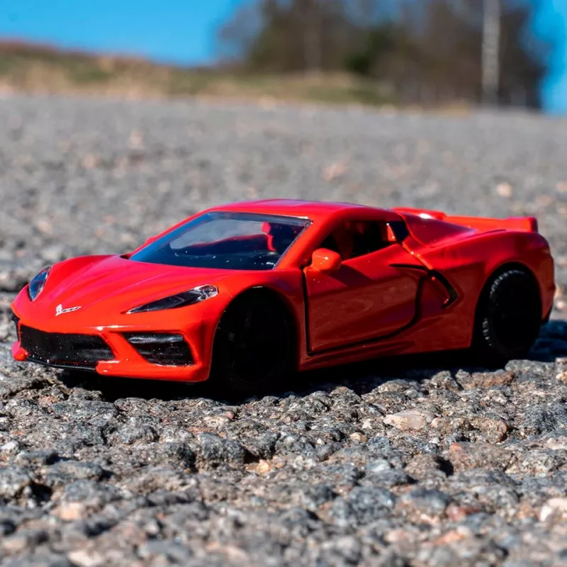 Siku Chevrolet Corvette Stingray model športového auta hotový zmontovaný 1:50