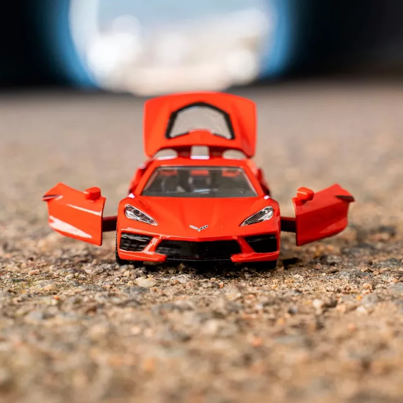 Siku Chevrolet Corvette Stingray model športového auta hotový zmontovaný 1:50