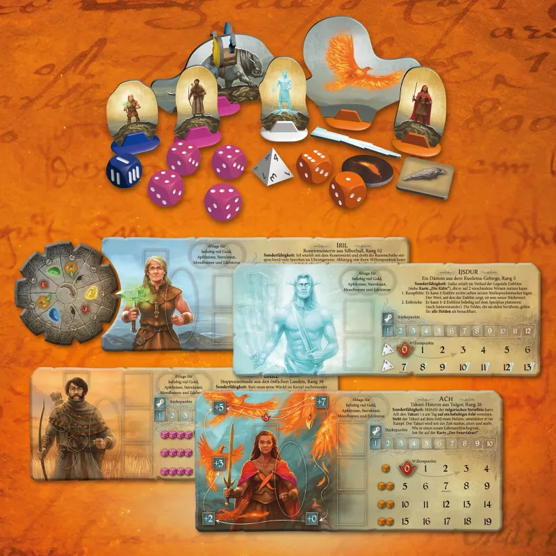 Kosmos Legenda o Andorovi - Magickí hrdinovia Spoločenská hra Stratégia