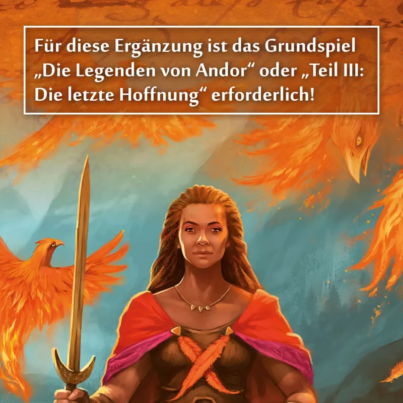 Kosmos Legenda o Andorovi - Magickí hrdinovia Spoločenská hra Stratégia