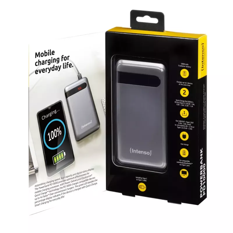 Prenosná powerbank Intenso PD10000 10000 mAh