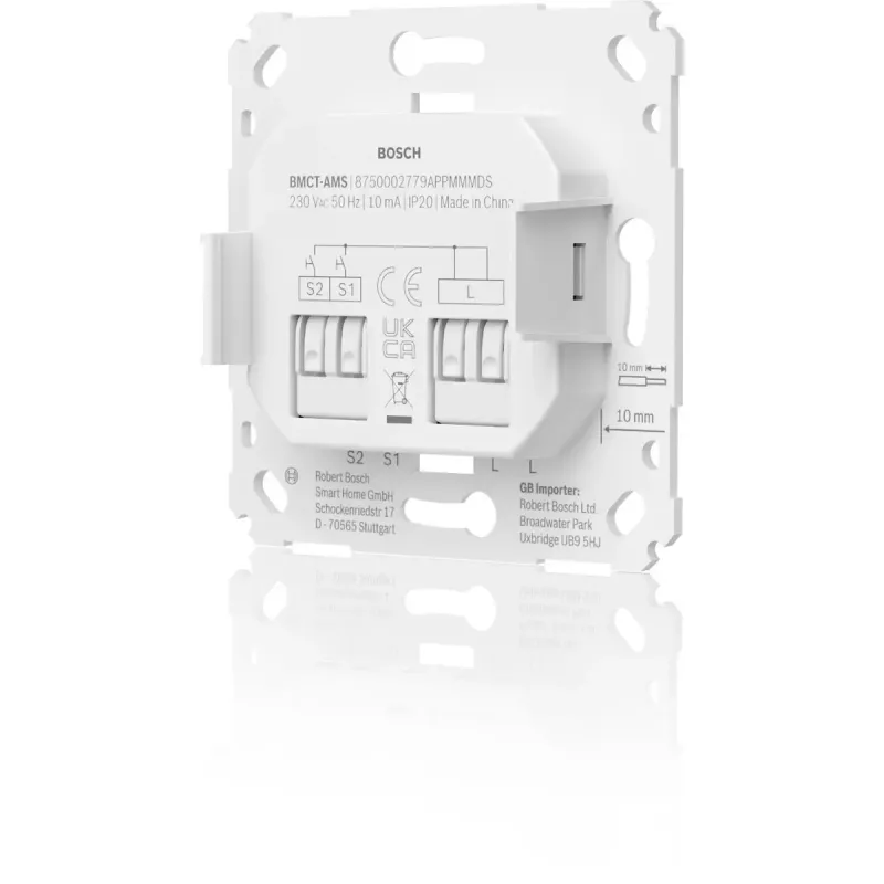 Sada nástenných vypínačov, 4 ks, Bosch Smart Home, pre inteligentné aktory, biela
